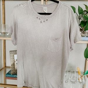 Free People Vintage Pocket Tee
